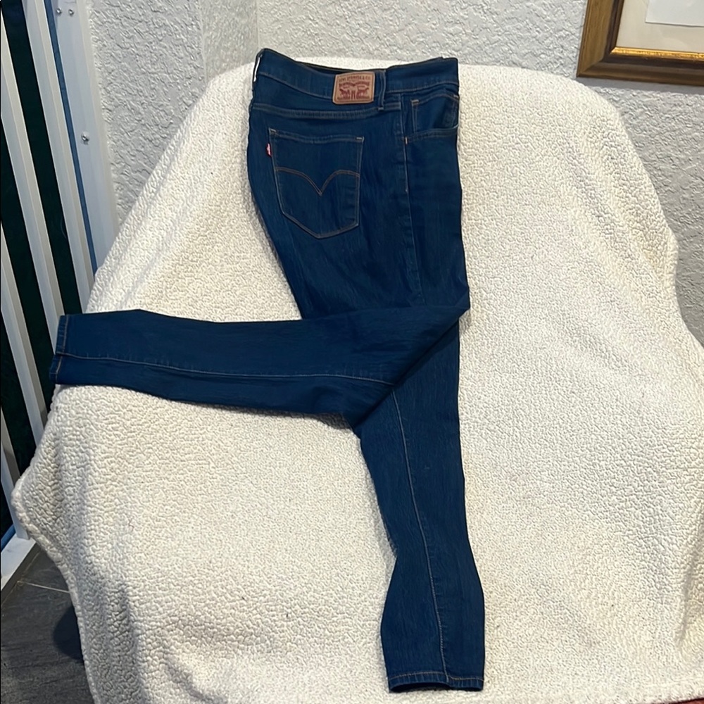 Levi's Blue Skinny Jeans Classic Style